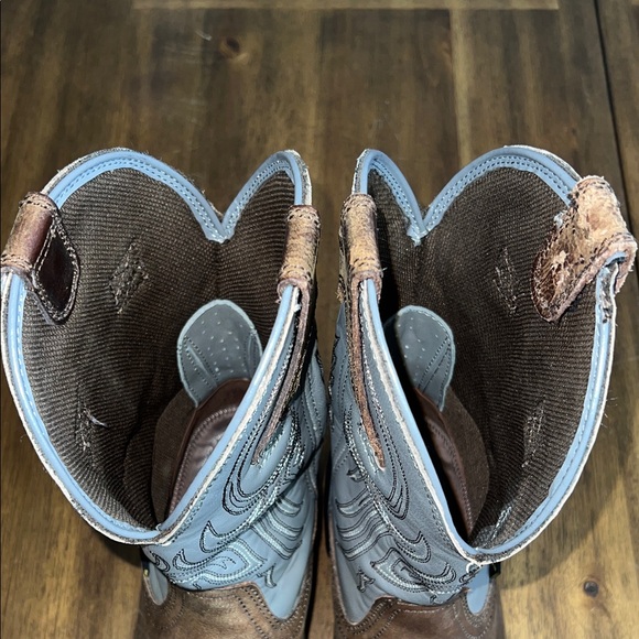 Men’s JUSTIN Tanker Steel Toe Western Work Boots Cowboy Style WK2102 Size 10.5D - Picture 11 of 16